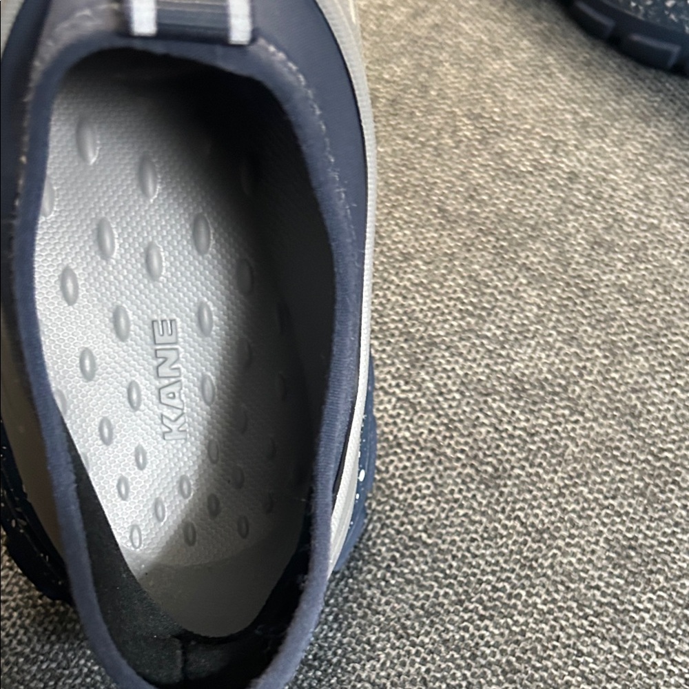 Kane Gray and Blue active recovery Slip-On Shoes - Picture 3 of 4